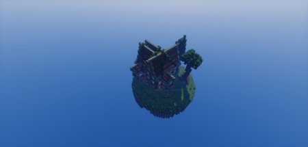  Big Medival House [Floating Island]  Minecraft