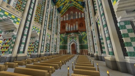  St C&#233;cile Cath&#233;drale  Minecraft