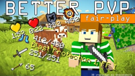  Better PvP Fair-Play  Minecraft 1.8.9