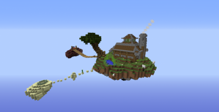  Sky Island Home  Minecraft
