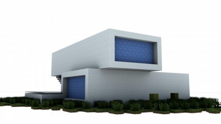  A Modern House  Minecraft