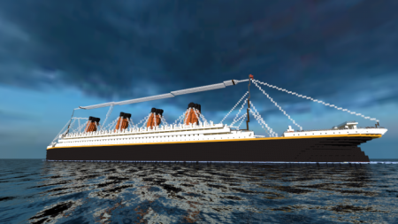  RMS Olympic  Minecraft