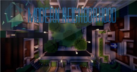  Modern Neighborhood  Minecraft