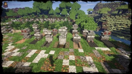  The Cemetery in Rilea  Minecraft
