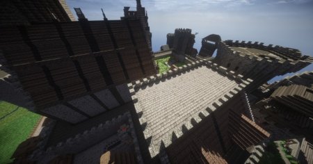  Castle and City  Minecraft