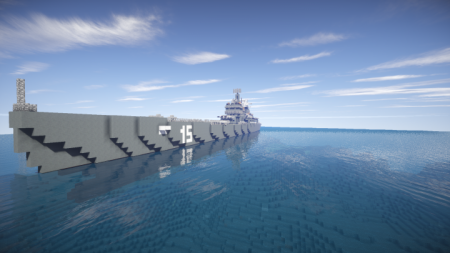  ORP Gdynia- Heavy cruiser  Minecraft