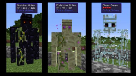  Extra Golems  Minecraft 1.8.9