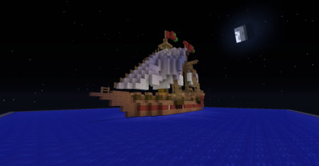  Segelschiff Ship "Mauritius  Minecraft