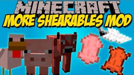  More Shearables  Minecraft 1.8.9