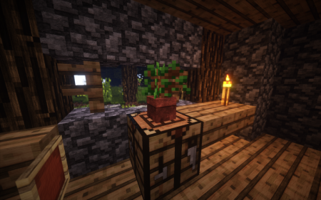  A Small House in the Forest  Minecraft