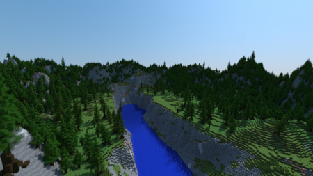  Custom Terrain for Bridge Building  Minecraft