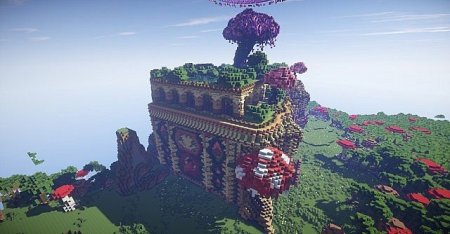  Mushellia - Temple of Tropical Forest 2  Minecraft