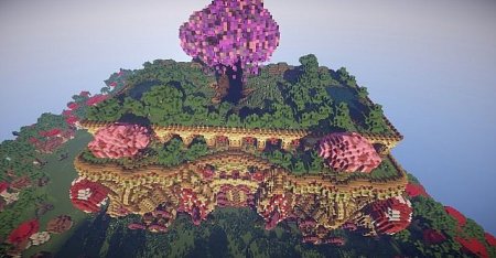  Mushellia - Temple of Tropical Forest 2  Minecraft