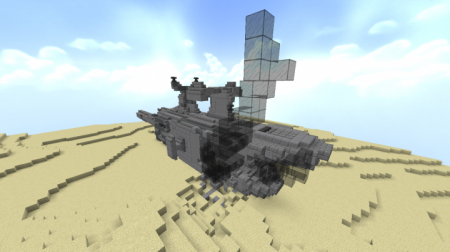  Desert Detour - Strange Spaceship  Minecraft