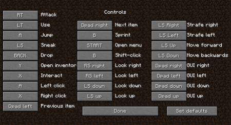  Joypad  Minecraft 1.8.9