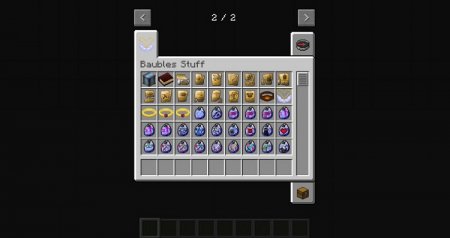  Baubles Stuff  Minecraft 1.9