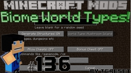  Biome World Types  Minecraft 1.9