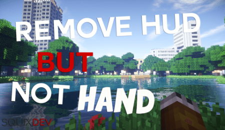  Remove HUD  Minecraft 1.8