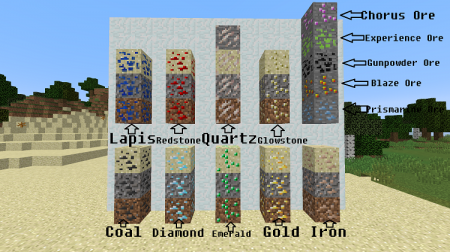  Sandy Ores  Minecraft 1.8.9