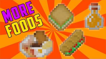  More Foods  Minecraft 1.9