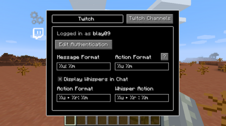  Twitch Integration  Minecraft 1.9.4