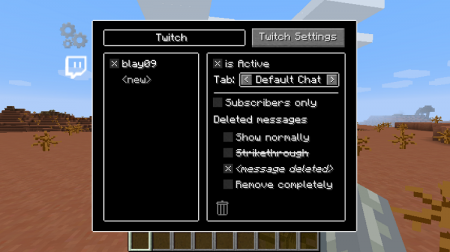  Twitch Integration  Minecraft 1.9.4