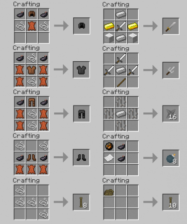  Ninja Gear  Minecraft 1.9