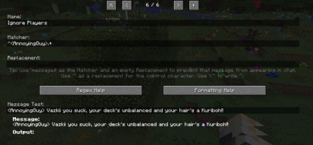  ChatFlow  Minecraft 1.9.4