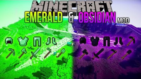  Emerald & Obsidian  Minecraft 1.10.2