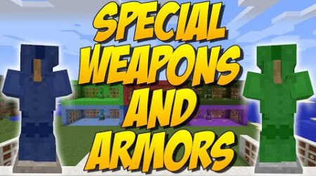  Special Weapons and Armors  Minecraft 1.9.4