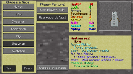  RPG Race  Minecraft 1.10.2