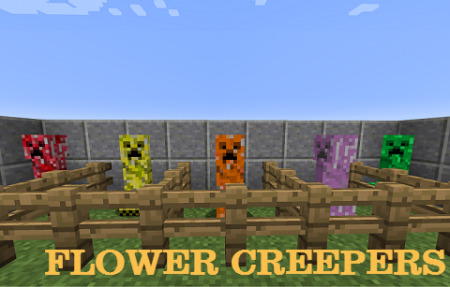  Flower Creepers  Minecraft 1.10.2