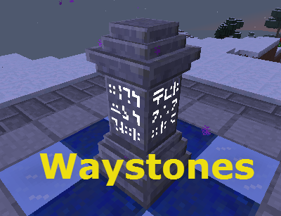  Waystones  Minecraft 1.9.4