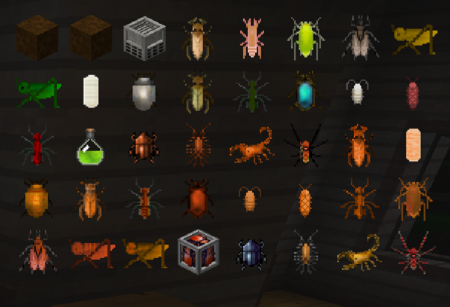  Edible Bugs  Minecraft 1.9.4