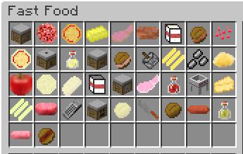  More Fast Food  Minecraft 1.10.2