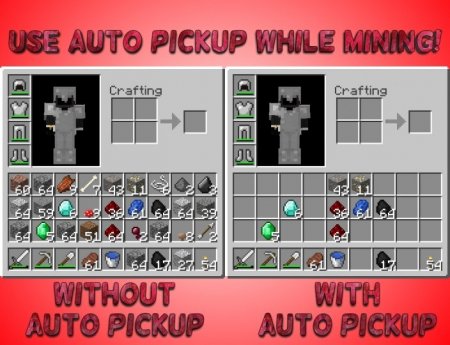  Auto Pickup  Minecraft 1.10.2