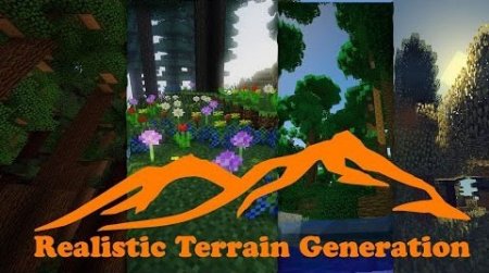 Realistic Terrain Generation  Minecraft 1.10.2