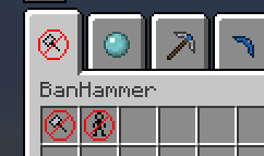  BanHammer  Minecraft 1.10.2