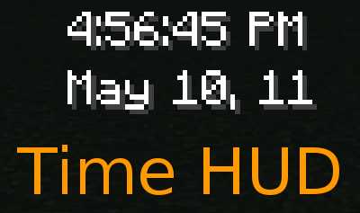  Time HUD  Minecraft 1.10.2