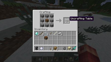  Uncrafting Table  Minecraft 1.10.2