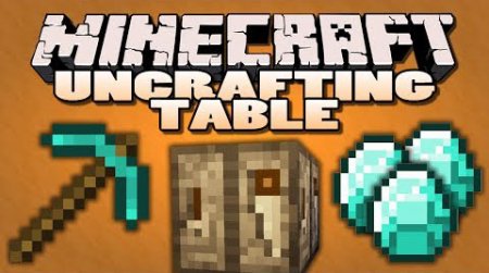  Uncrafting Table  Minecraft 1.11