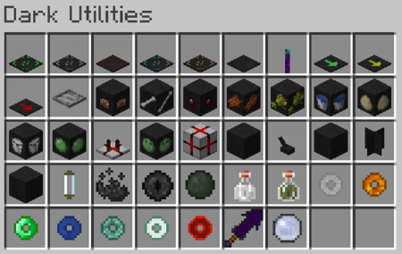  Dark Utilities  Minecraft 1.10.2
