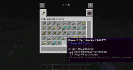  Advanced Sticks  Minecraft 1.10.2