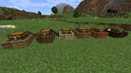  Storage Boats  Minecraft 1.10.2