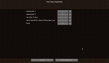  MacroKey  Minecraft 1.10.2