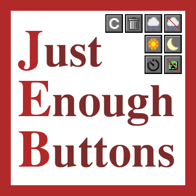  Just Enough Buttons  Minecraft 1.10.2