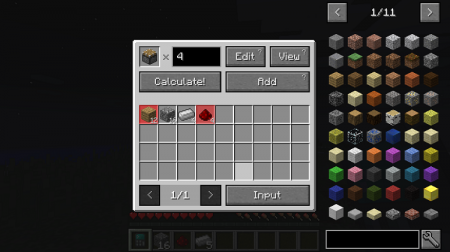  Just Enough Calculation  Minecraft 1.10.2