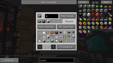  Just Enough Calculation  Minecraft 1.10.2