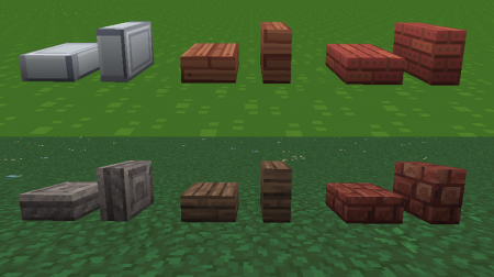  Vertical Slabs  Minecraft 1.11.2