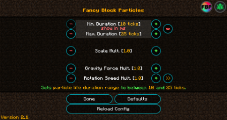  Fancy Block Particles  Minecraft 1.10.2